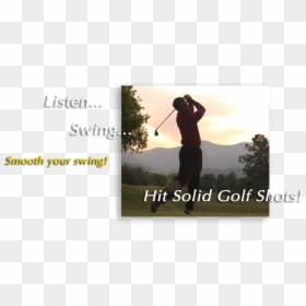 Pitch And Putt, HD Png Download - golf swing png