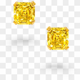 Classic Graff - Graff Yellow Diamond Studs, HD Png Download - diamond earrings png