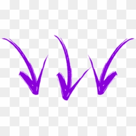 Seta-roxa - Inscreva Se Aqui Png, Transparent Png - setas png