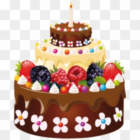 With Png Image Gallery - Happy Birthday Dear Boss, Transparent Png - birthday cake emoji png