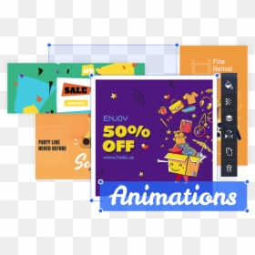 Animated Instagram Stories Examples - Graphic Design, HD Png Download - instagram video icon png