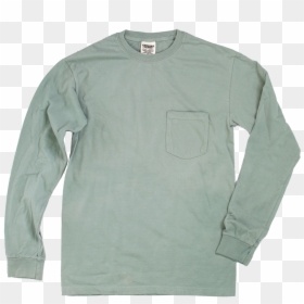 Transparent Shirt Pocket Png - Long Sleeve Pocket Shirt Png, Png Download - shirt pocket png