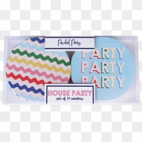 Packed Party House Party Coaster Set Home - Sprinkles, HD Png Download - house party png