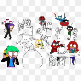 Cartoon, HD Png Download - house party png