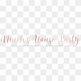 Logo - Calligraphy, HD Png Download - house party png