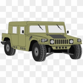 Hummer, Vehicle, Humvee, Military, Auto, Army, Utility - Clip Art Humvee, HD Png Download - hummer logo png