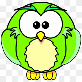 Green Owl Svg Clip Arts - Printable Cartoon Coloring Book, HD Png Download - owl clip art png