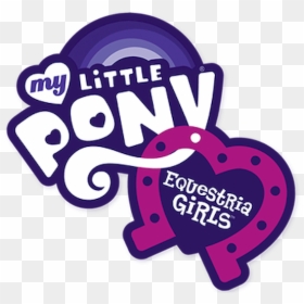 Mlp Equestria Girls Title, HD Png Download - my little pony logo png