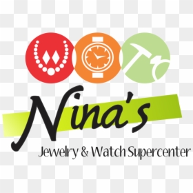 Ninas Jewelry Repair & Watch Battery Store Tamarac - Ninas Logo, HD Png Download - casio logo png