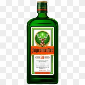 Jagermeister German Liquor The Poplar Inn Bar - Dark Green Alcohol Bottle, HD Png Download - jager png