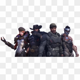Overwatch Blackwatch Event, HD Png Download - overwatch heroes png