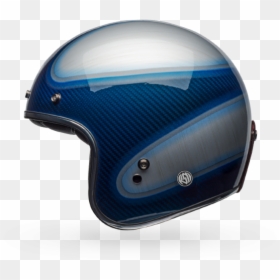 Bell Custom 500 Carbon Rsd Gloss Candy Blue Carbon - Bell Custom 500 Carbon Candy Blue, HD Png Download - jager png