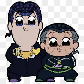 Free Download Pop Team Epic Jojo Clipart Josuke Higashikata - Pop Team Epic Jojo, HD Png Download - pop team epic png