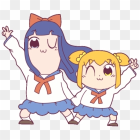 Pop Team Epic - Cartoon, HD Png Download - pop team epic png