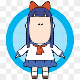 Pop Team Epic Characters Names , Png Download - アニメ ポプテピピック ピピ 美, Transparent Png - pop team epic png