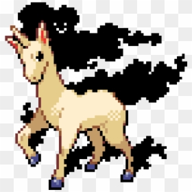 Shiny Rapidash Sprite, HD Png Download - rapidash png