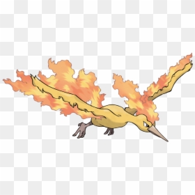 Aka Bird Rapidash - Moltres Pokemon, HD Png Download - rapidash png