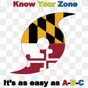 Know Your Zone Icon - Maryland Hurricane Evacuation Routes, HD Png Download - emergency icon png