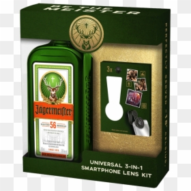 Jagermeister Smartphone Lens Kit - Kit Jagermeister, HD Png Download - jager png