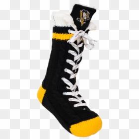 Sock, HD Png Download - pittsburgh penguins png