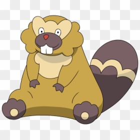 400 Bibarel Dp Shiny - Bibarel Pokemon, HD Png Download - bidoof png