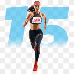 Ultramarathon, HD Png Download - woman running png