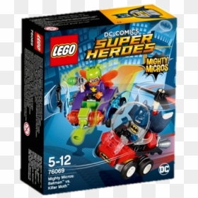 Killer Moth Lego Dc Mighty Micros, HD Png Download - lego superman png
