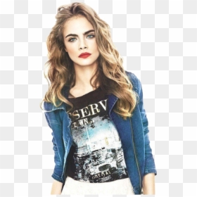 Model, Cara Delevingne, And Cara Image - Dara Delevingne, HD Png Download - miranda kerr png