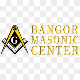 Bangor Masonic Center - Free Mason Symbol Clip Art, HD Png Download - mason symbol png