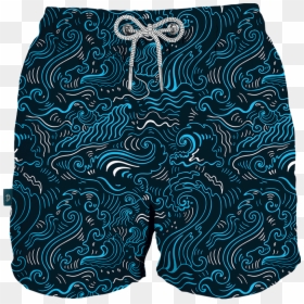 Board Short, HD Png Download - blue waves png