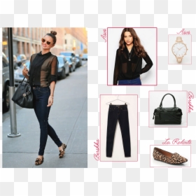 Get The Look Spécial Back To School 2015 Miranda Kerr - Womens Style Night Out, HD Png Download - miranda kerr png
