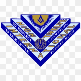 High Twelve Masonic, HD Png Download - mason symbol png