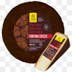 Yellow Door Creamery Rubbed Fontina Myan Cocoa & Coffee, HD Png Download - mayan png