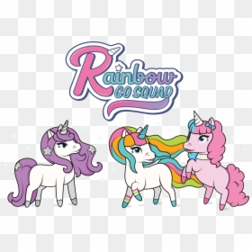 Rainbow Go Squad, HD Png Download - kawaii unicorn png