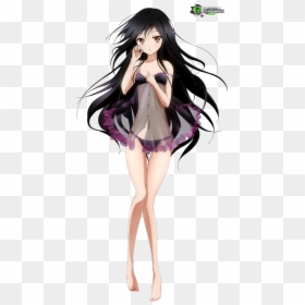 Anime Accel World Kuroyukihime, HD Png Download - sexy anime png