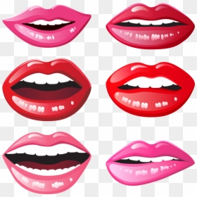 Transparent Lipstick Vector Png - Booth Props Printable Lips, Png Download - lipstick vector png
