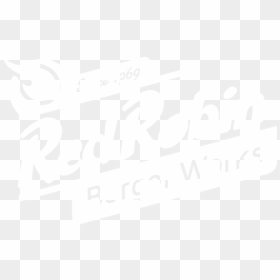 Red Robin Logo Png - Red Robin Black And White, Transparent Png - red robin logo png