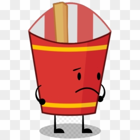 Mcdonalds X French Fries Hamburger Clip Art Transparent - Bfdi Fries, HD Png Download - mcdonalds hat png