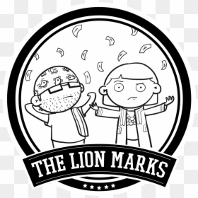 The Lion Marks - Cartoon, HD Png Download - njpw logo png