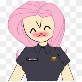 Mcdonalds Uniform Name Tag, HD Png Download - mcdonalds hat png