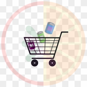 Food Support Services - Shopping Cart, HD Png Download - food cart png