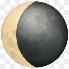 Circle, HD Png Download - crescent moon emoji png