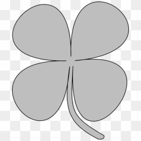 Shamrock, Clover, Four-leaf Clover, Lucky, Luck - Štvorlístok Obrázok, HD Png Download - shamrock outline png