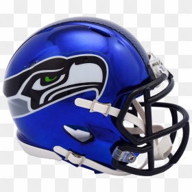 Seahawks Football Helmet, HD Png Download - packers helmet png