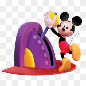 Mickey Pulling Lever - Transparent Mickey Mouse Clubhouse Mickey, HD Png Download - toodles png