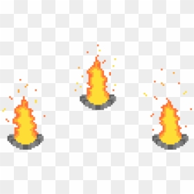 Fire Sprite Png - Pixel Art Fire Sprite, Transparent Png - bullet fire png