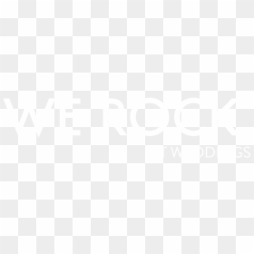 We Rock - Johns Hopkins Logo White, HD Png Download - rock band png