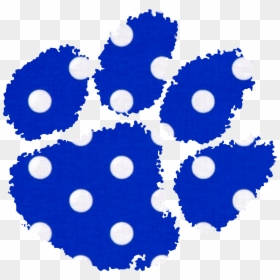 Clemson Tigers Png Logo, Transparent Png - white paw png