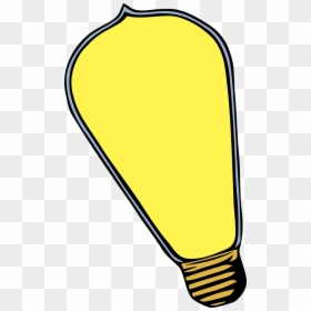 Edison Lightbulb Clipart, HD Png Download - edison bulb png