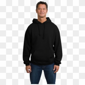 Hoodie Man Png - Black Hoodie Man, Transparent Png - transparent roblox jacket.png